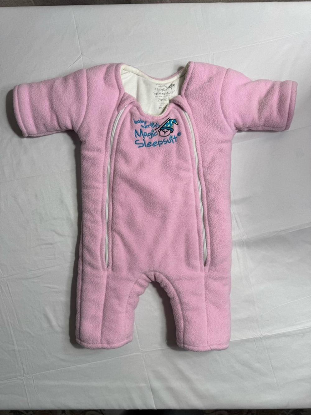 Magic Sleepsuit Pink Fleece One-Piece 3-6 months